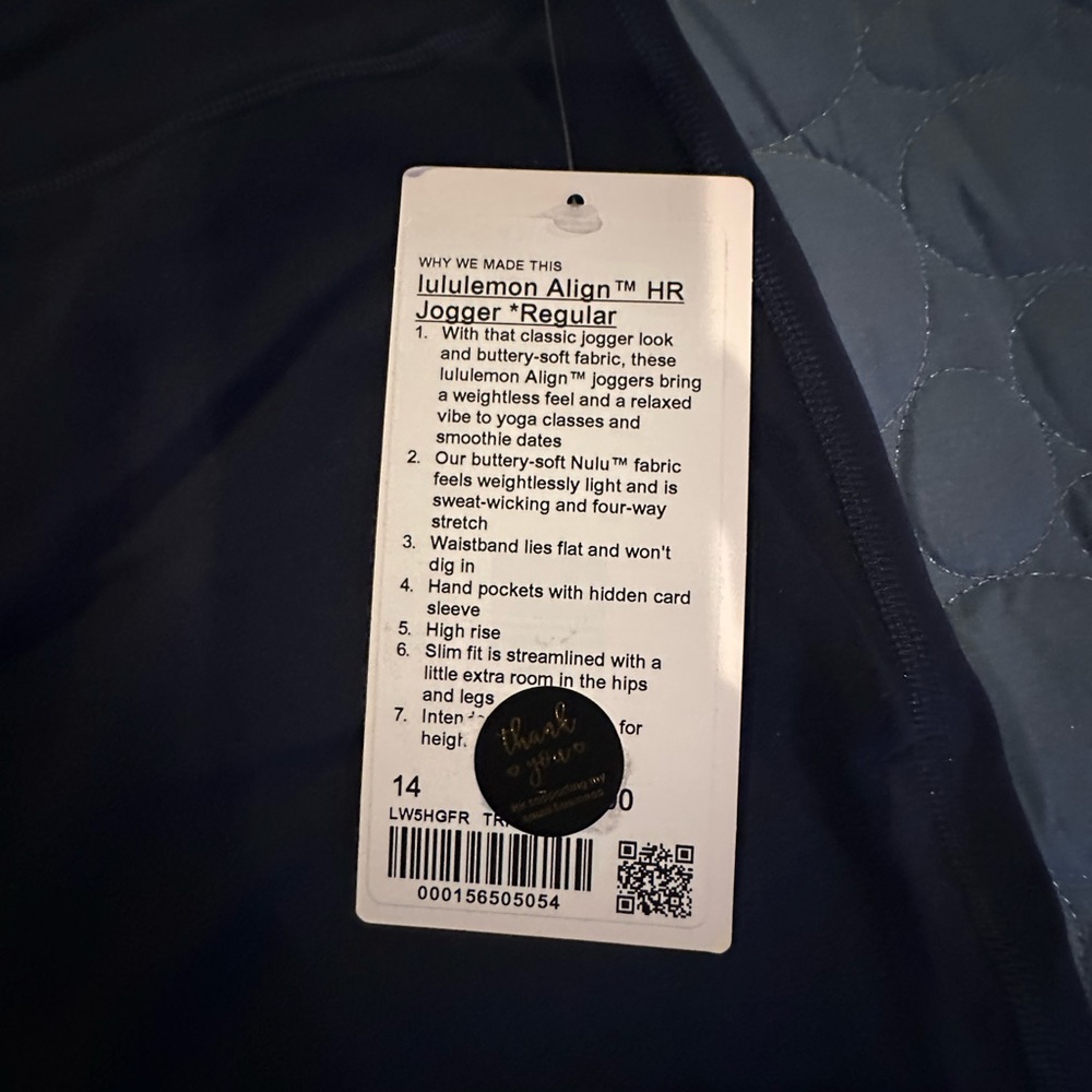 Lululemon Align HR Jogger - black